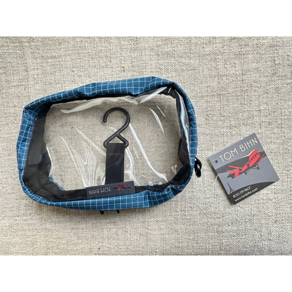 Tom Bihn 3D Organizer Cube Clear Fjord 200 Halcyon Blue Ripstop TB0917-FD NEW